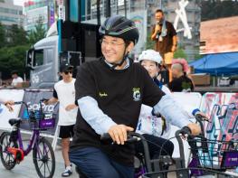 이동환 고양시장 “국제적 자전거 동호인 대회 지원, 자전거 친화도시 만들겠다” 기사 이미지