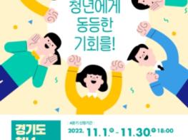 2022년 ‘경기도 청년기본소득’, 11월 1일부터 4분기 접수 기사 이미지
