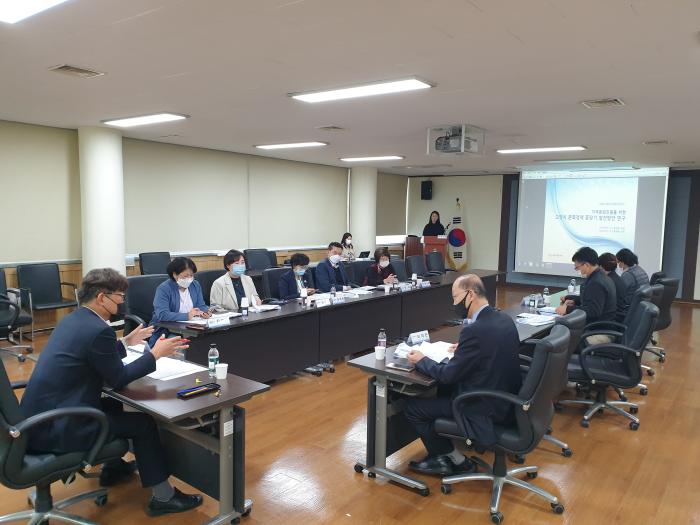 고양시의회 문화복지위원회가 10월 21일 고양시의회 영상회의실에서 열렸다